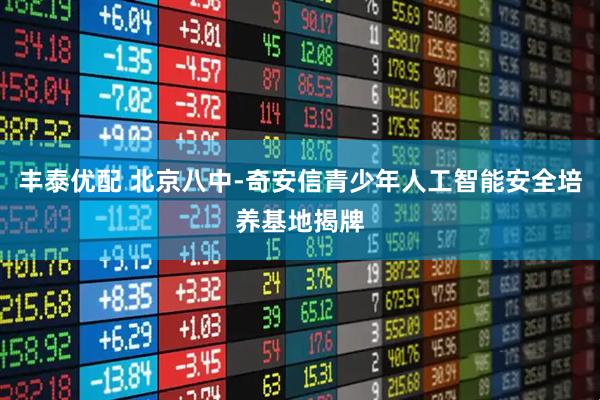 丰泰优配 北京八中-奇安信青少年人工智能安全培养基地揭牌